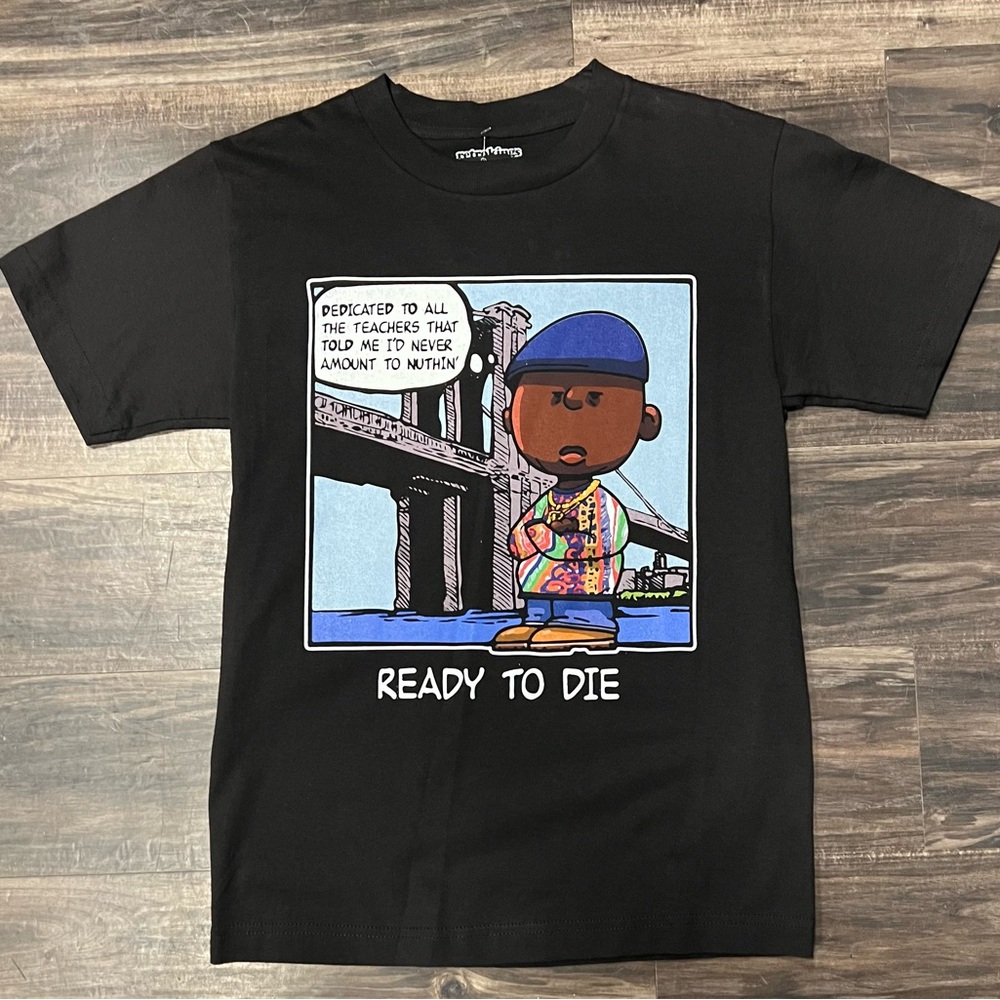 Retro Kings Biggie Black Graphic T-Shirt
